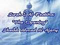 Surah 1: Al-Fatihah (The Opening)