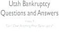 Hooper Bankruptcy Lawyers Video # 09 Can I own anything after bankruptcy?