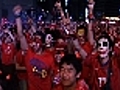 Euphorie nocturne parmi les supporters sud-coréens