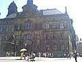 An der Brücke zur Altstadt von Dresden