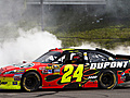 Victory Lane: Jeff Gordon