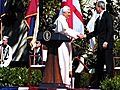 Pope Welcomed to White House