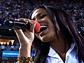 Sparks sings the anthem