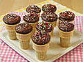 How to Make Chocolate Cupcake Cones