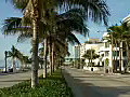 Royalty Free Stock Video HD Footage Condominium Apartment Buildings,  Hotels on A1A and the Beach in Ft. Lauderdale, Florida