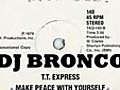 T.T. EXPRESS (Timmy Thomas) - MAKE PEACE WITH YOURSELF