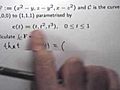 Lecture 6 - Line Integrals,  Vector Calculus