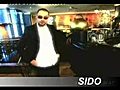 Sido moderiert den Comet 2007