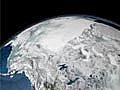 Arctic Storms Push Sea Ice