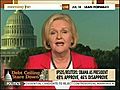 McCaskill: McConnell &#039;has lost his mind&#039;