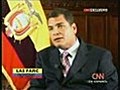 Cnn Presidente de Ecuador y Chacin