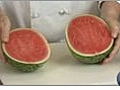 Cutting Watermelon Halves