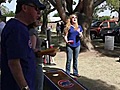 Cubs fans party in Mesa,  Ariz.