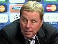 Harry Redknapp: a good night for Tottenham