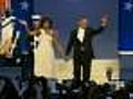 Michelle Obama Chooses White Ball Gown