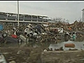 Airport devastated by tsunami