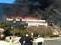 Raw Video: Towering Flames After Plane Hits IRS
