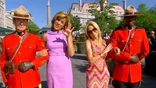NBC TODAY Show - KLG,  Hoda Say &#039;Bonjour!&#039; From Montreal