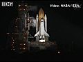 Shuttle Endeavor launches on a mission to the ISS