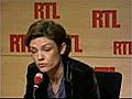 Chantal Jouanno sur RTL  : 