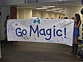 Orlando Magic pep rally at Florida Hospital