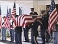 Remains of WWII pilot buried with full military honors