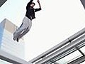 Acrobatic parkour in and around Tokyo