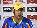 Dhoni - The pep-talk that inspired the Chennai win