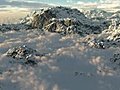 1067 Wilderness Snow Mountains Glaciers Stock Footage