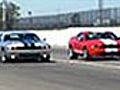 Comparison: 2008 Dodge Challenger SRT8 Vs. 2008 Ford Shelby GT500 Video