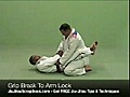 Brazilian Jiu-Jitsu (BJJ) Technique - Grip Break to Arm Bar