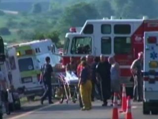 Tour Bus Crash Kills 2