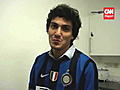 Inter fan backs his team