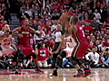 Wade’s Three and the Foul - Low Baseline