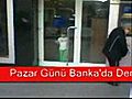 Bankada haftasonu unutulan çocuk..