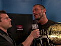 Randy Orton talks to Matt Striker