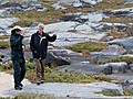 Harper retardé par une tempête