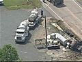 Raw Video: Chemical Spill In Ind.