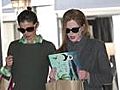 Nicole Kidman and Family Shopping in Australia