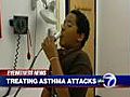 Treating asthma attacks
