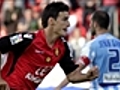 El Mallorca empata ante el Málaga con un gol polémico