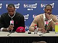 LeBron James and Dwyane Wade talk about Celtics series