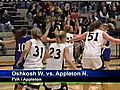Girls BBall: Oshkosh West vs Appleton North