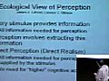 Lecture 8 - Sensation and Perception I,  General Psychology