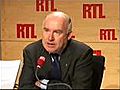 Dominique Bussereau sur RTL : 