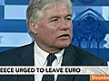 CEBR’s McWilliams Says Euro&#039;s Collapse `Matter of Time&#039;