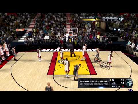 NBA 2K11 My Player Playoffs - NFG3 - 3-0 Opportunity