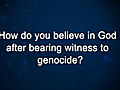 Curiosity: Elie Wiesel: Religion and Genocide