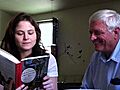 Alice Ozma reads to her dad