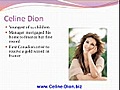 Celine Dion Facts and Trivia